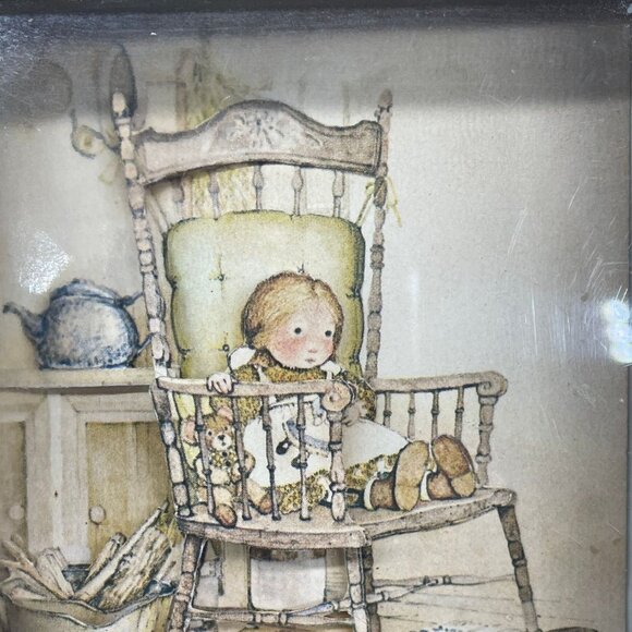 Vintage Holly Hobbie American Greetings 3D Framed Prints Wall Hanging Retro - Picture 3 of 10